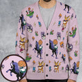 Spooky Monster Pokemon Cardigan