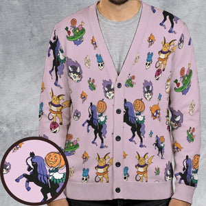 Spooky Monster Pokemon Cardigan