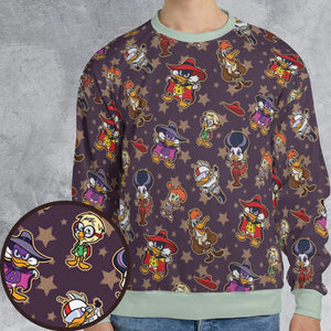 Duck Power Darkwing Duck All-over Print Sweatshirt