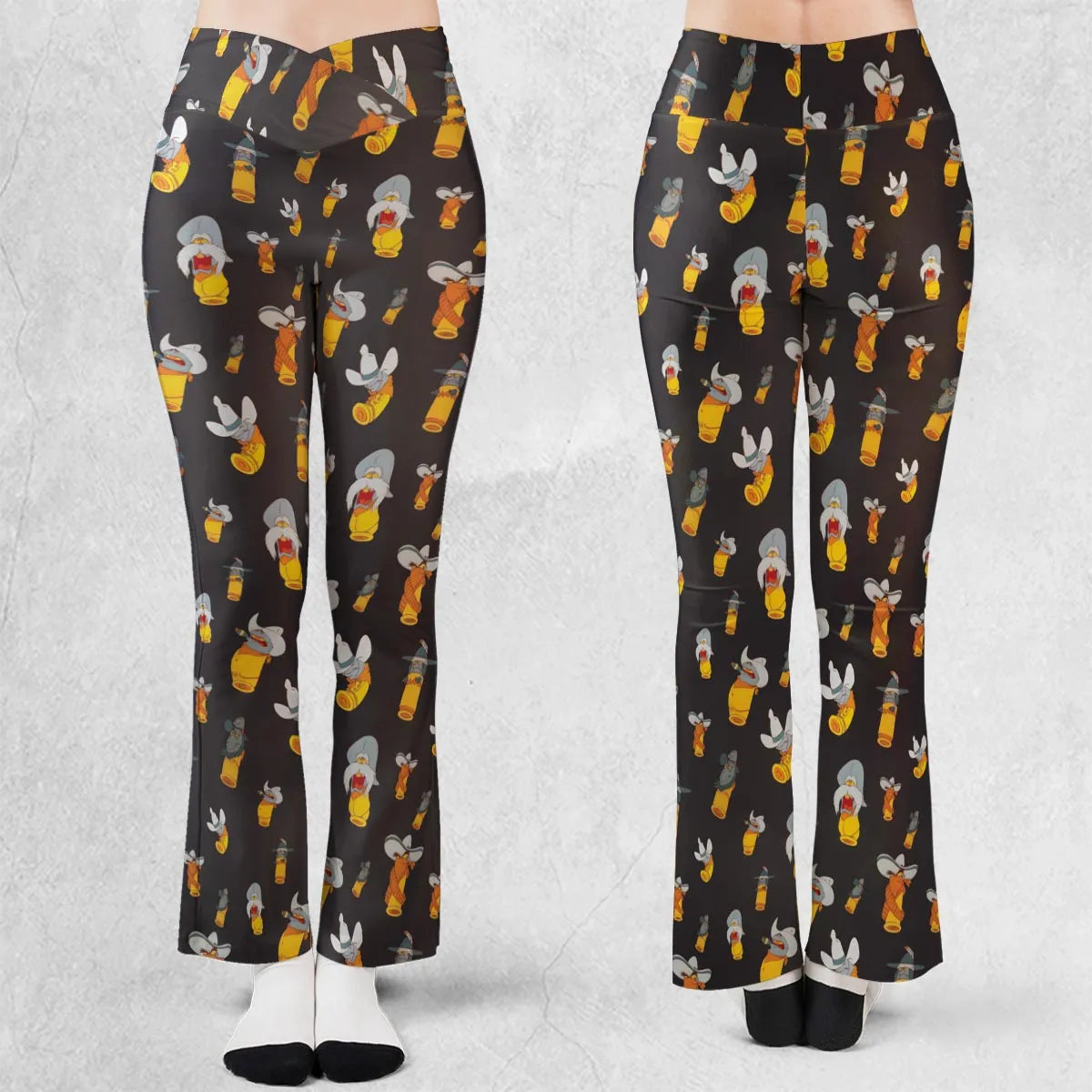 Toon Bullet Roger Rabbit Original Flare Leggings