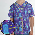 Happy Haunts Journal Haunted Mansion Unisex Baseball Jersey