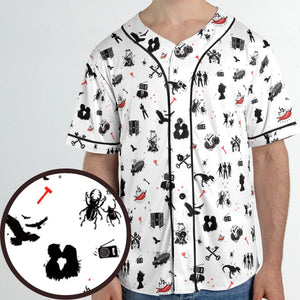 Legandary Bands Mashup Unisex Baseball Jersey