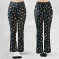 Axolotls Of The World Pattern Flare Leggings