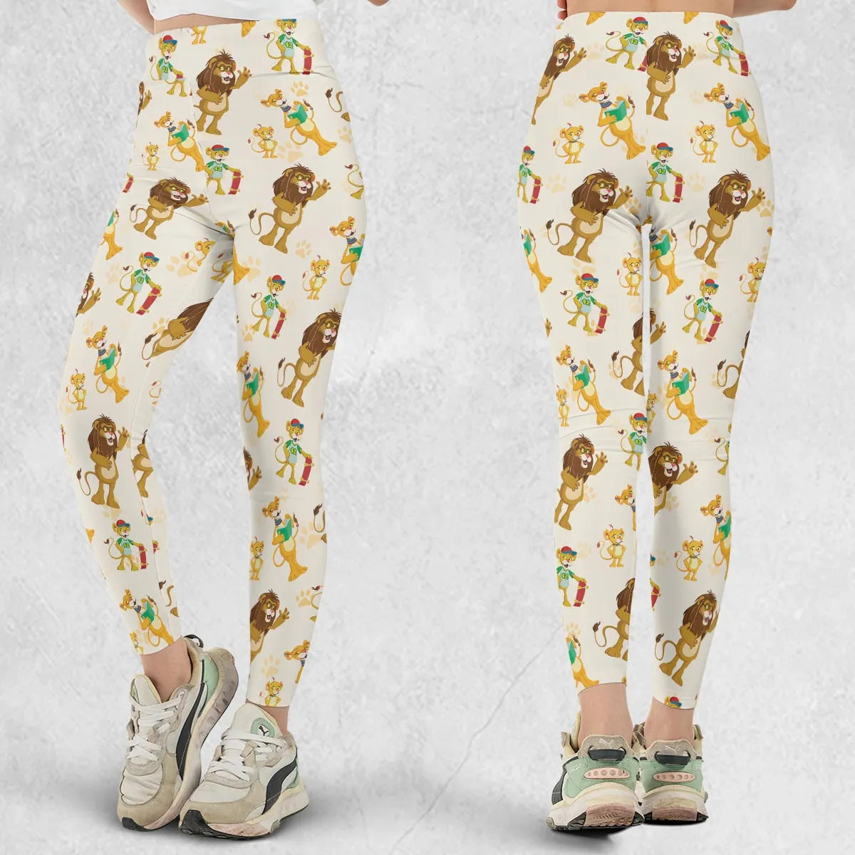 Between The Lions Characters Legging