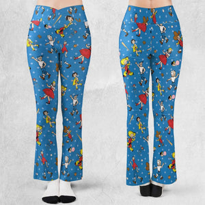 Bazooka Joe and His Friends Flare Leggings
