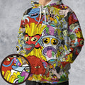Pure Chaos Aqua Teen Hunger Force All-over Print Hoodie