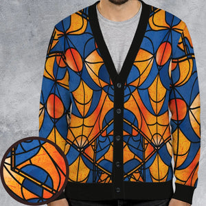 Stained Glass Star Trek Cardigan