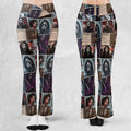 Scream Ghostface Horror Movie Halloween Flare Leggings