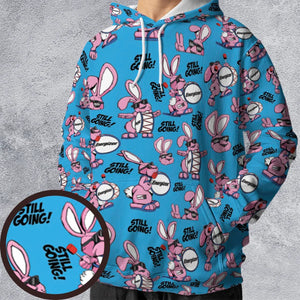 The Energizer Bunny Still Going All-over Print Hoodie