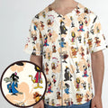 Nostalgia Underdog Characters Unisex Baseball Jersey