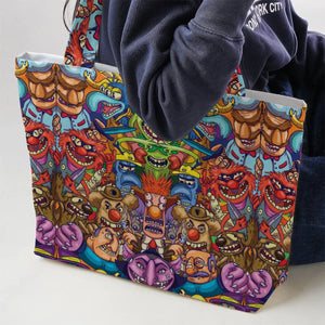 Monster Muppets The Muppets Characters Large Tote Bag