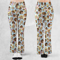 Retro TV The Brady Bunch Characters Flare Leggings