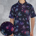 Tardis Doctor Who Seamless AOP Men/Women Polo Shirt