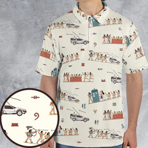 Lost In Egypt AOP Men/Women Polo Shirt