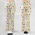 Let's All Go To The Lobby Retro Cartoon Flare Leggings