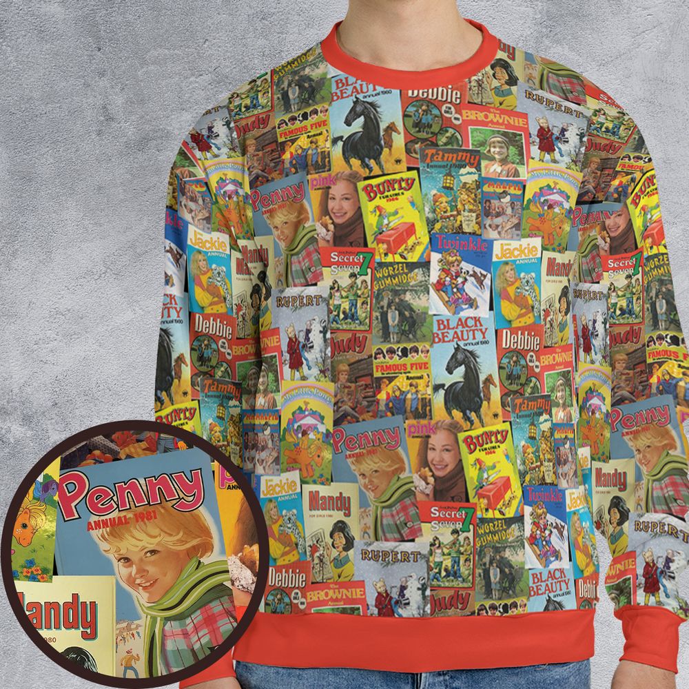 All-over Print Sweatshirt - YVVXEBER -  - 1