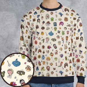The Muppets Pattern All-over Print Sweatshirt