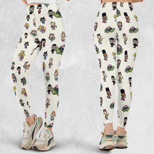 Hey Arnold Characters Legging