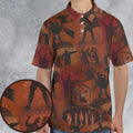 Ancient Hero Hercules 1997 Seamless AOP Men/Women Polo Shirt