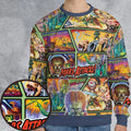 Ack! Ack! Ack! Mars Attacks All-over Print Sweatshirt