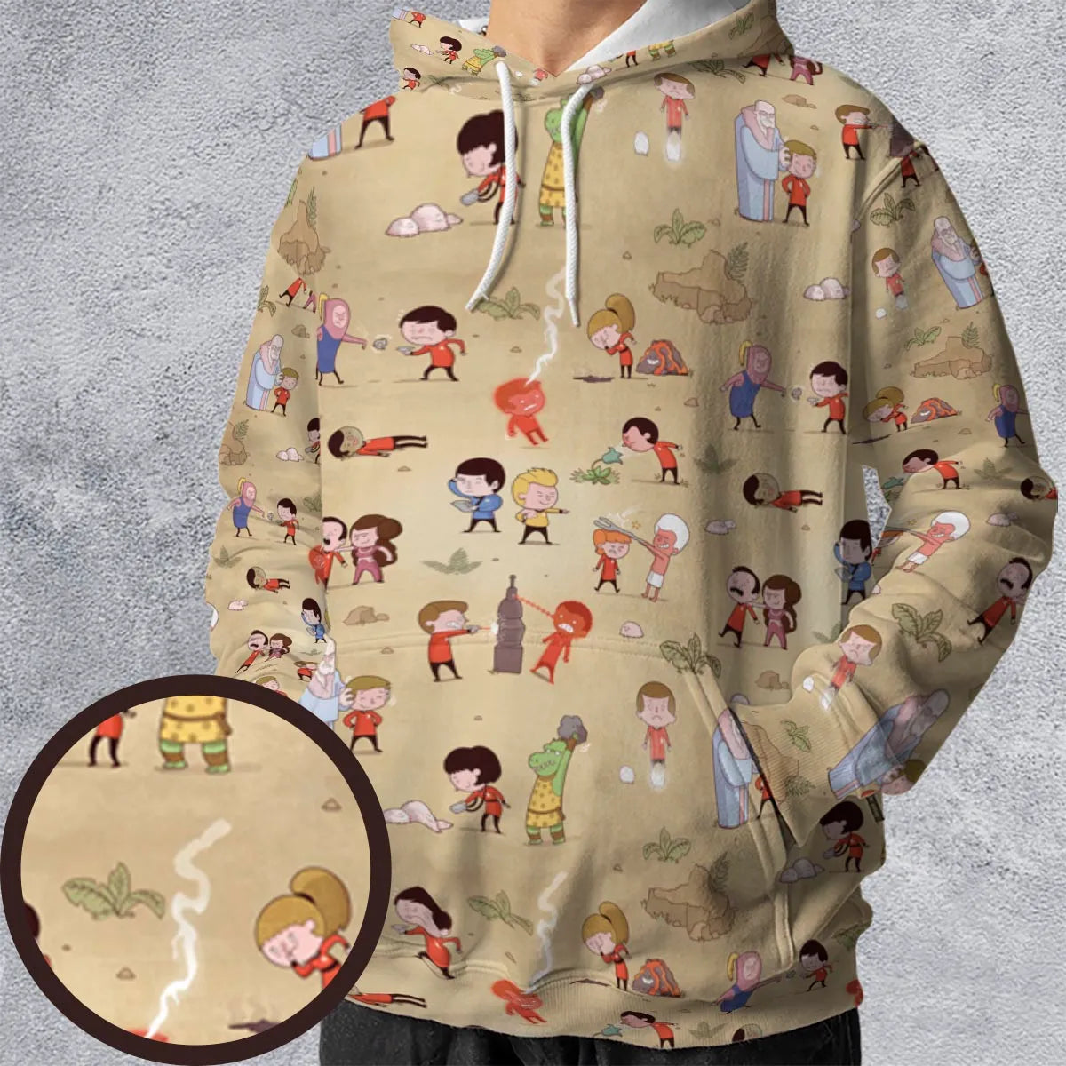Pyramid America Star Trek Characters All-over Print Hoodie