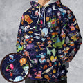Nickelodeon Halloween Party All-over Print Hoodie