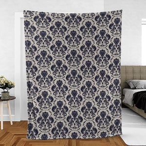 Alien Xenomorph Pattern Fleece Blanket