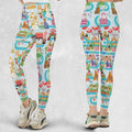 It's Small World Map Legging