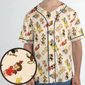 Harvey TV Stars Cartoon Characters Unisex Baseball Jersey