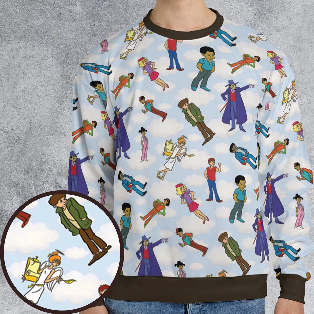 The Gary Coleman Show All-over Print Sweatshirt