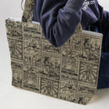 Zelda Story Of The Hero Time Legend Large Tote Bag