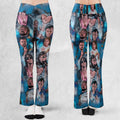 90s Wrestlers Flare Leggings