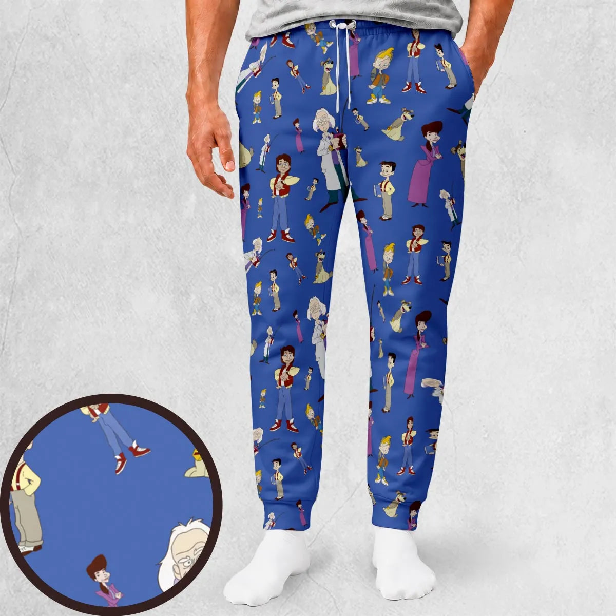 B2tf Cartoon Characters Seamless Sweatpants