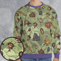 Tarzan Characters All-over Print Sweatshirt