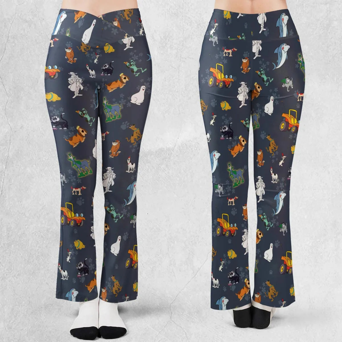 HB Scooby Clones Flare Leggings