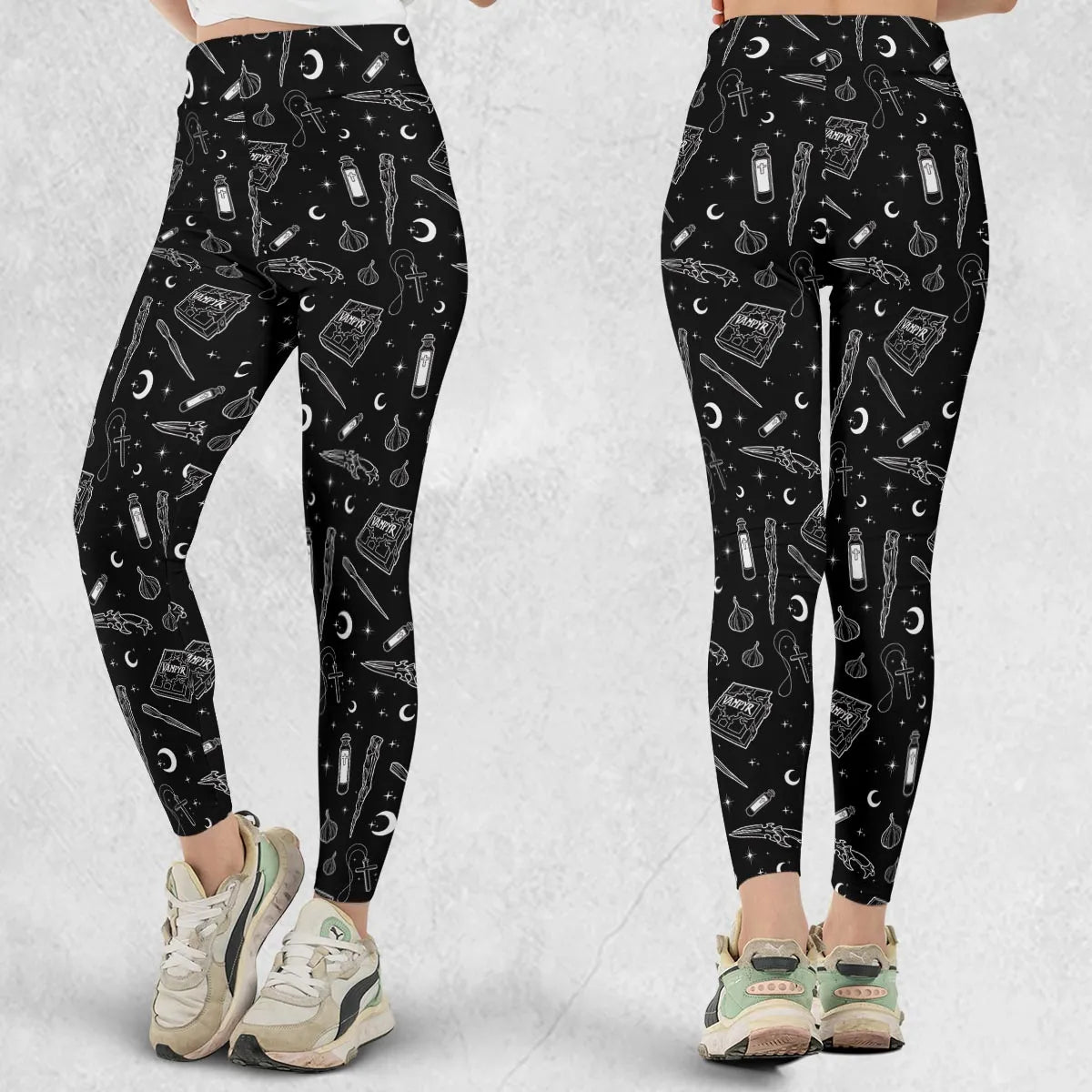 Buffy The Vampire Slayer Items Pattern Legging