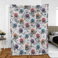 TMNT Characters Sumi-E Pattern Fleece Blanket