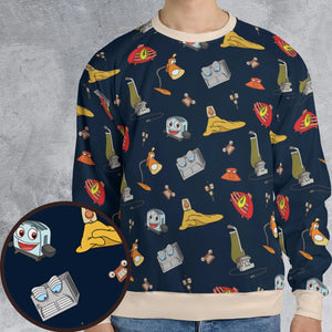 Brave Little Appliances The Brave Little Toaster All-over Print Sweatshirt