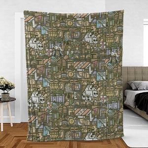 The Whole Grail Monty Python Fleece Blanket