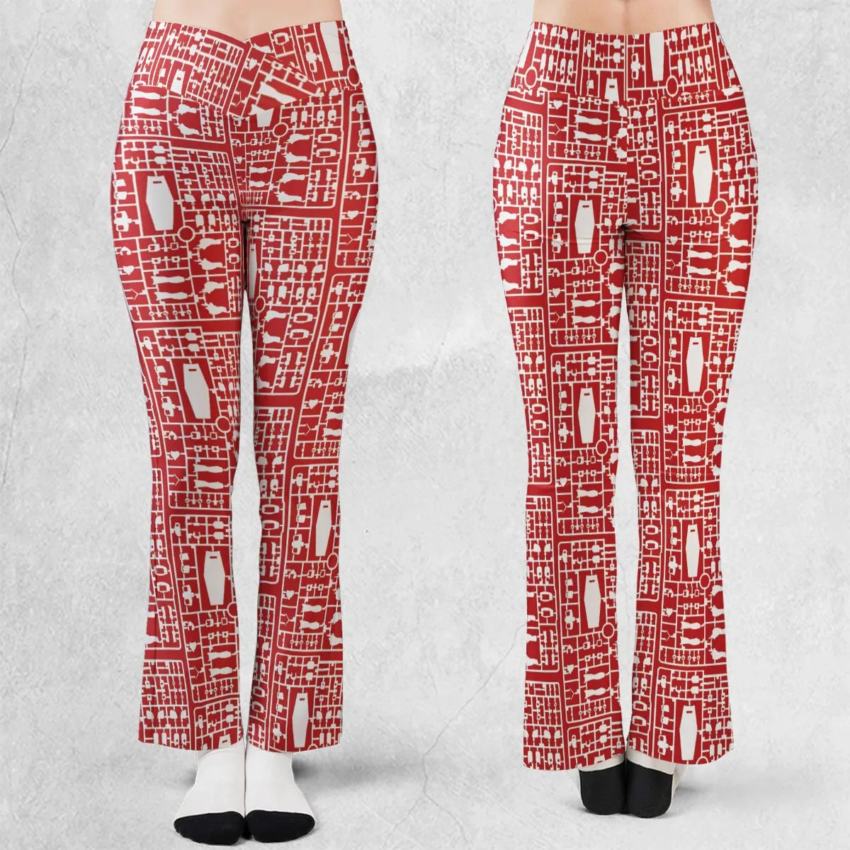 Gundam Runner Flare Leggings