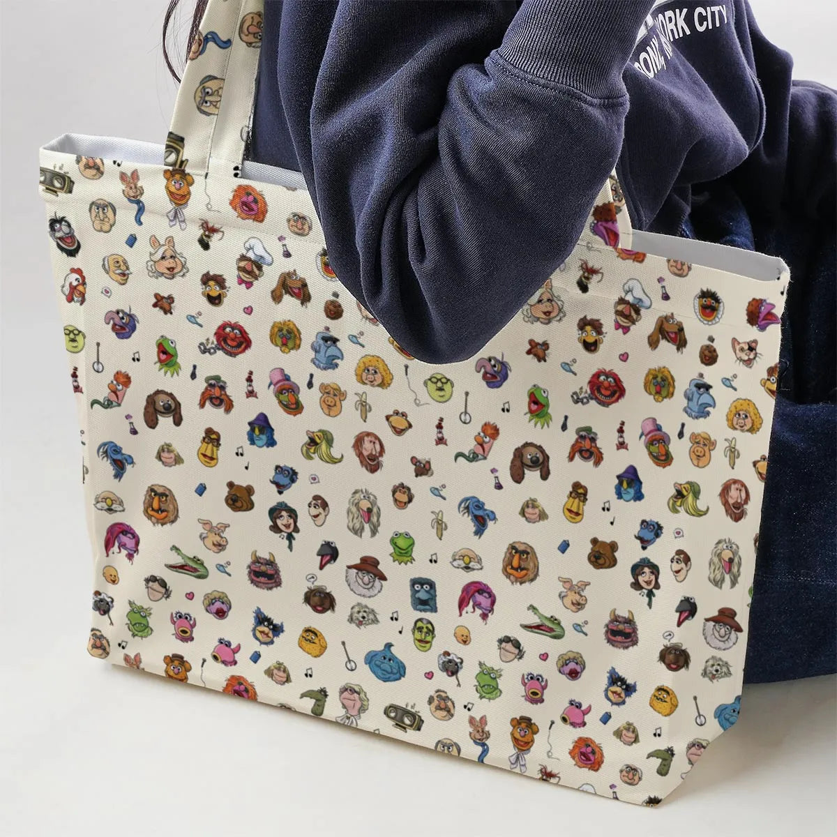 The Muppets Characters Large Tote Bag