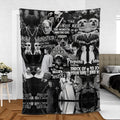 Universal Monsters Pattern Fleece Blanket