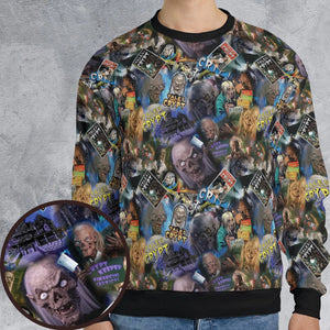 Tales from the Crypt All-over Print Sweatshirt