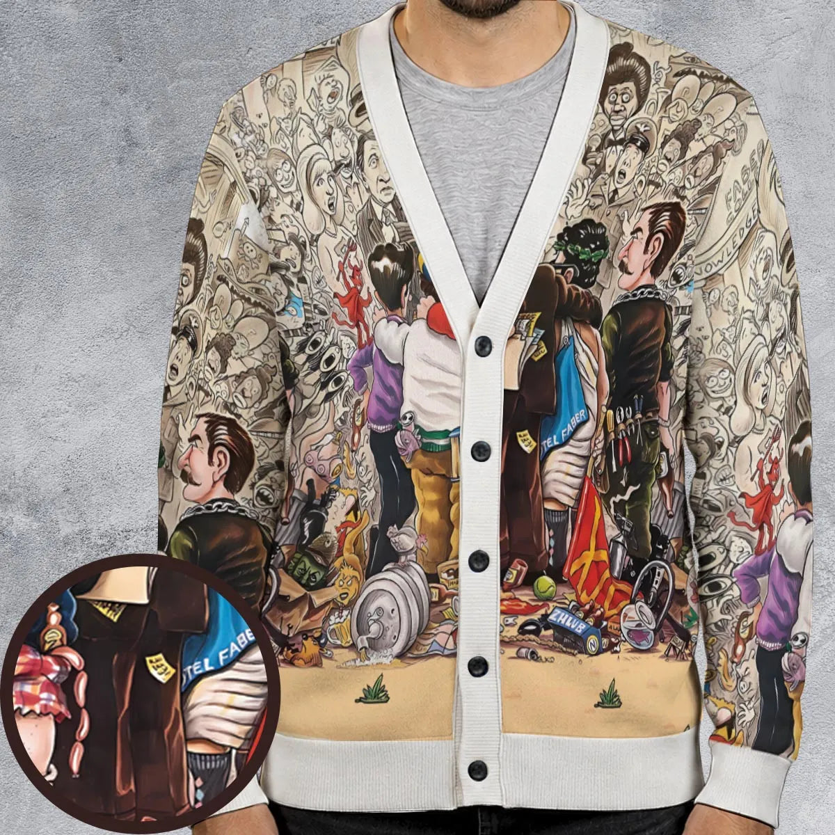 Guess Who's Back? National Lampoon Animal House Cardigan