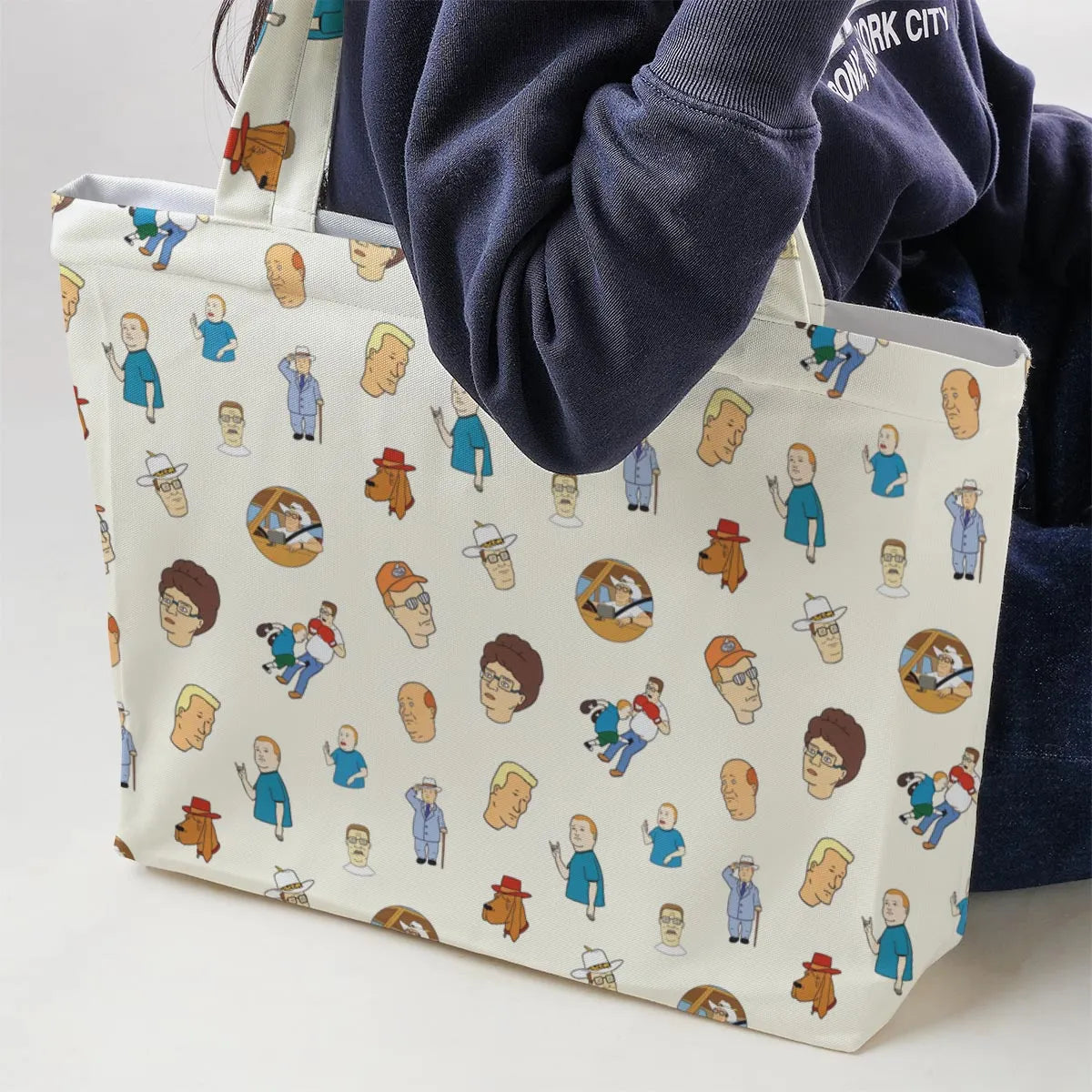 King Of The Hill Collection Large Tote Bag