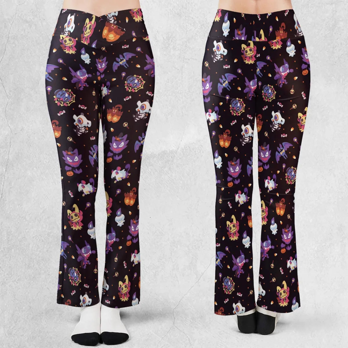 Trick or Treat Poke'ween Pokemon Flare Leggings