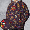 Duck Power Darkwing Duck All-over Print Hoodie
