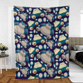 Snorlax Pokemon Fleece Blanket