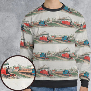 Vintage Thomas & James All-over Print Sweatshirt