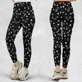 Black Cats Pattern Legging